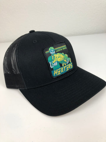 The "OG Heaters" Solid Black, Snapback Hat